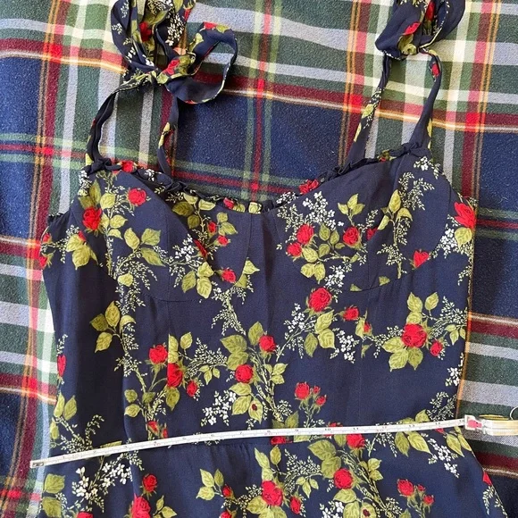 Reformation Nikita dress in Bordeaux size 10 - Picture 9 of 10